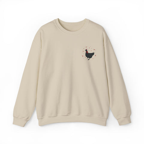 Holiday Red Hen Winter Sweatshirt