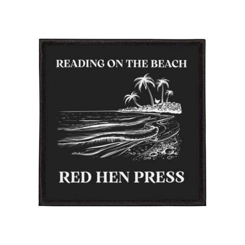 Reading on the Beach Iron-On Patch