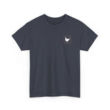 Red Hen Stamp Cotton Tee