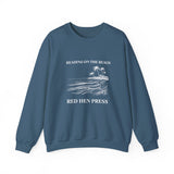 Reading on the Beach Crewneck Sweatshirt