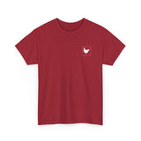 Red Hen Stamp Cotton Tee