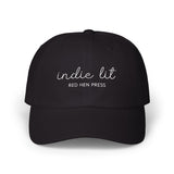 Wavy Indie Lit Hat in White