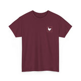 Red Hen Stamp Cotton Tee