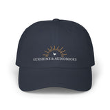 Sunshine & Audiobooks in White Hat