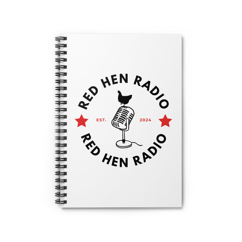 Red Hen Radio Spiral Notebook