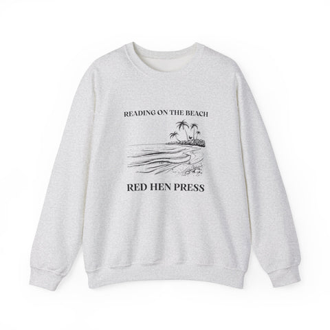 Reading on the Beach Crewneck Sweatshirt