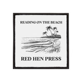 Reading on the Beach Iron-On Patch