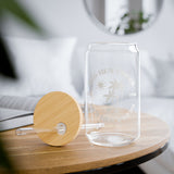 Palm Trees Glass Cup