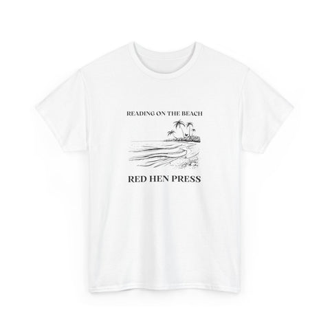 Reading on the Beach Cotton Tee